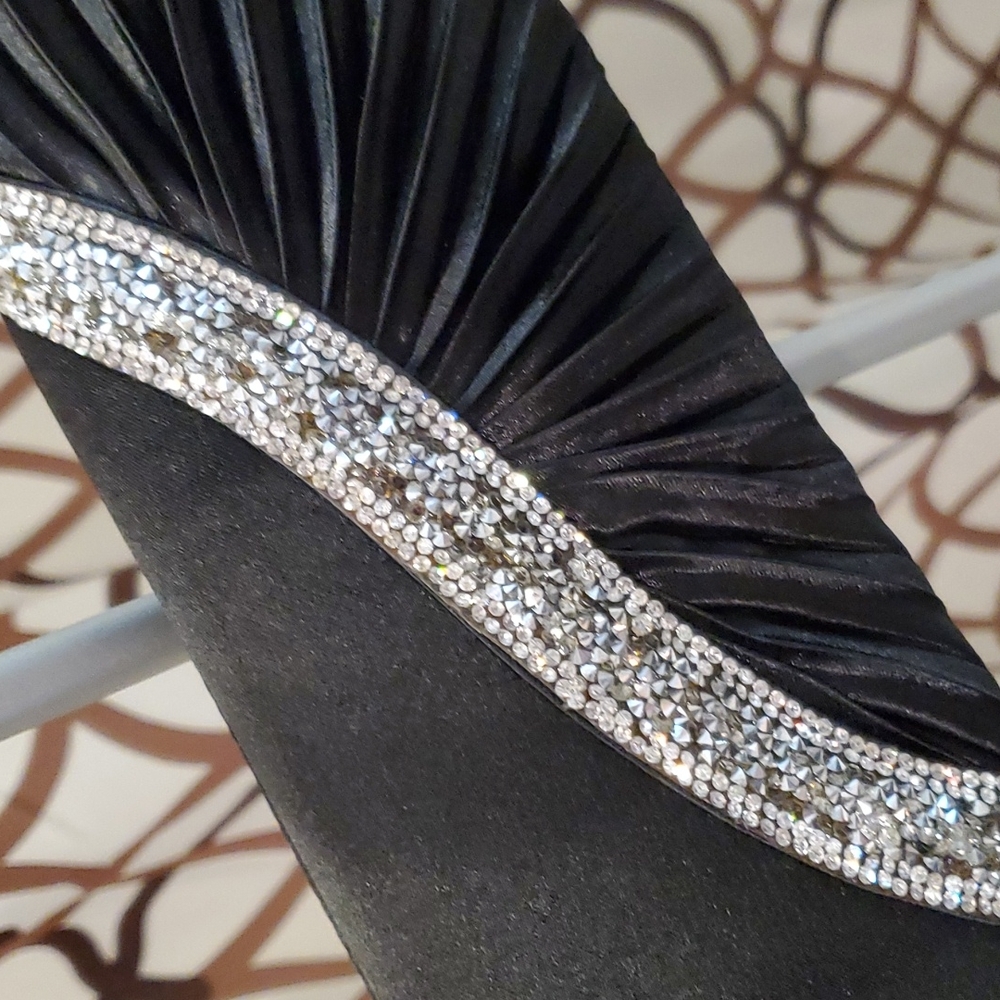 Black with Embellishment clutch/Purse